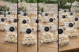 Nubes de cera de soja aromática