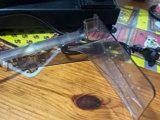 Fiambreira Elétrica Preto e Prata