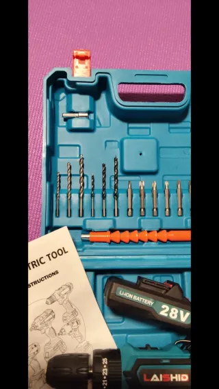 Taladro Percutor Inalámbrico 28V