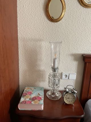 Reloj despertador cromado vintage