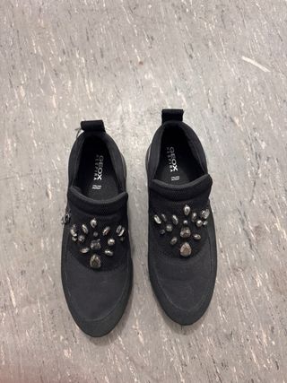 Zapatos Geox Negros Mujer