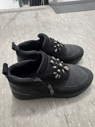 Zapatos Geox Negros Mujer