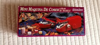 2 mini máquinas de coser portátiles