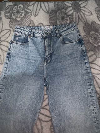 Pantalones campana vaqueros talla 38