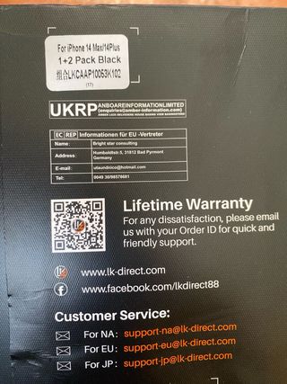 Set de Funda para iphone 12/13/14 con Protector