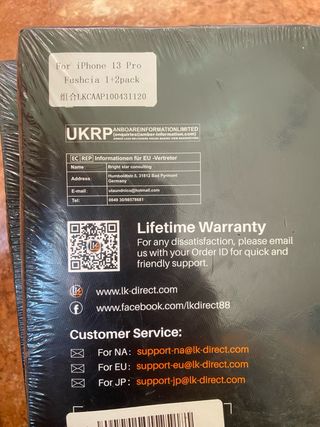 Set de Funda para iphone 12/13/14 con Protector