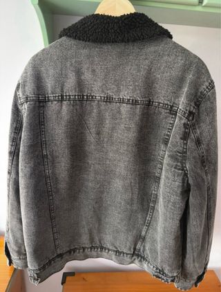 Chaqueta vaquera gris Primark Talla L