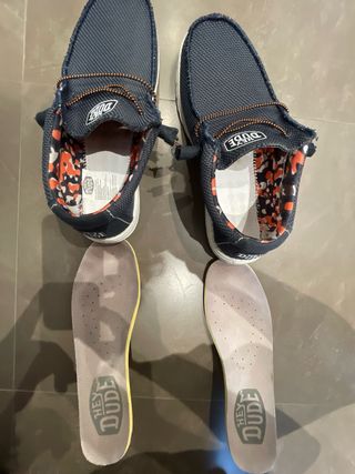 Hey Dude Wally Sox Stitch Azul Talla 43