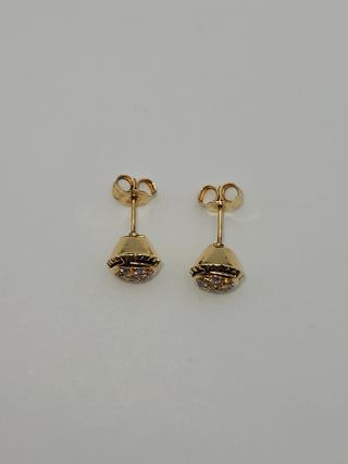 Pendientes Oro 18K Redondos 3,55gr