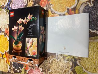 Istruzioni e scatola set lego botanicals 10343