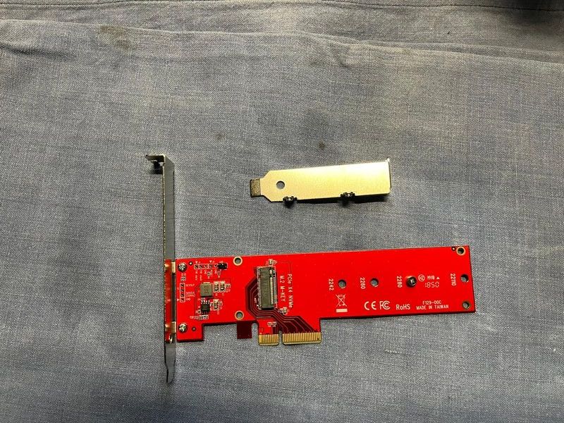 Adaptador STARTECH PCIe x4 a M.2 NVMe