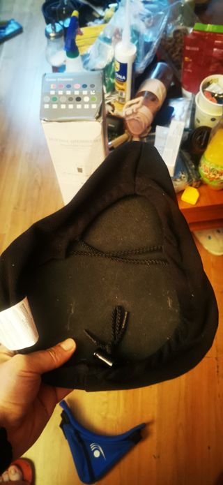 Funda de sillín de bicicleta negra