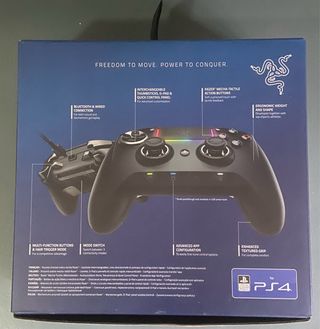 Caja del mando Razer Raiju Ultimate PS4