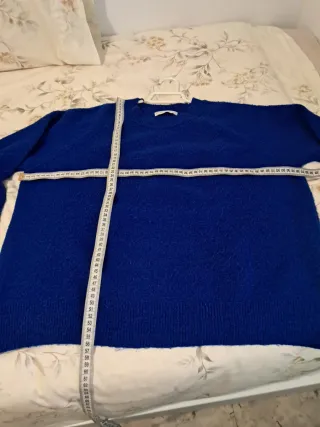 Jersey Stradivarius Azul Talla L