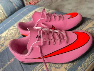 Zapatos Fútbol Sala Nike Rosa Naranja