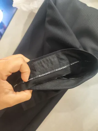 Abito sartoriale uomo Richmond nero