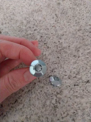 2x Rejas metálicas verdes