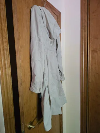 Gabardina Zara capucha mujer Talla S