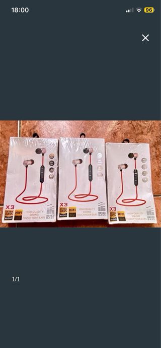Auriculares Bluetooth Extra Bass HiFi