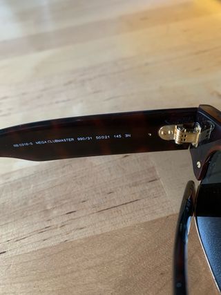 Gafas de sol Ray-Ban  clubmaster   original .