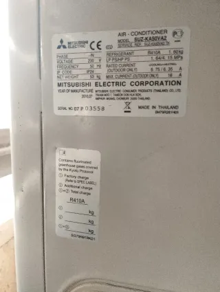 Aire Acondicionado Mitsubishi Electric SUZ-KA50VA2