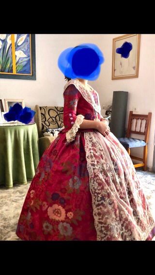 Vestido de fallera niña