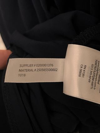 Vestido Ralph Lauren Rayas Azul Marino Blanco