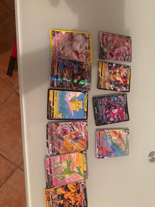 Cartas Pokémon V, GX y VMAX