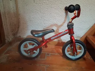 Bicicleta de equilibrio roja niño/niña