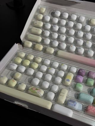 Yunzii Cake Keycaps Multicolor