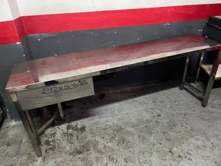 Mesa de trabajo 212x50x85