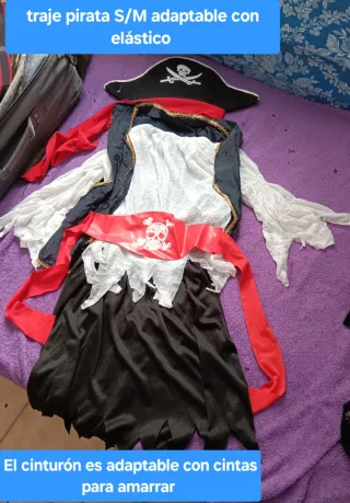 Disfraz Pirata Talla S/M
