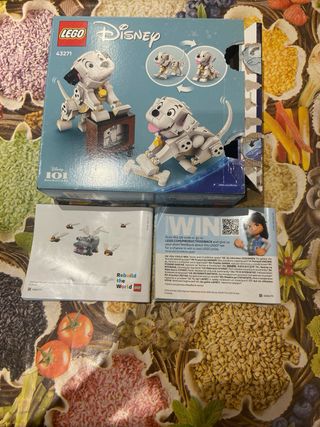 Istruzioni e scatola set lego Disney 43271