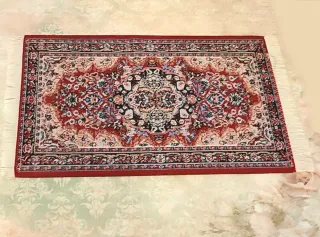 Miniatura tappeto persiano 15x10 cm