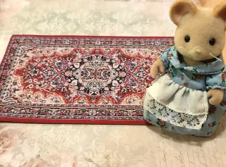 Miniatura tappeto persiano 15x10 cm