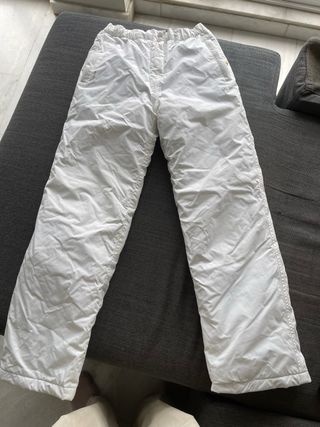Pantalones de esquí blancos