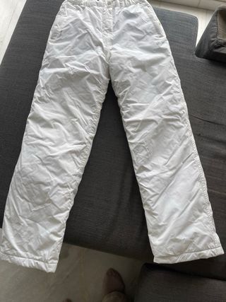 Pantalones de esquí blancos