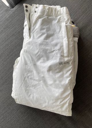 Pantalones de esquí blancos
