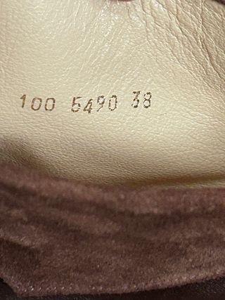 Botines Gloria Ortiz Piel Marrón Talla 38