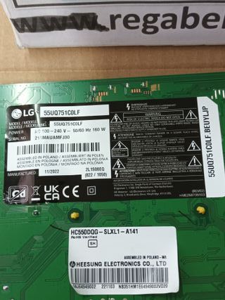 EAX69830902(1.1), de LG55UQ75006LF, NUEVA,(m-117)