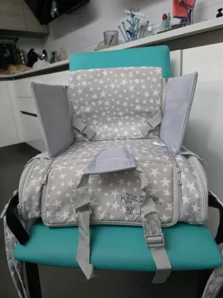 Trona portátil convertible en bolso Jane estrellas