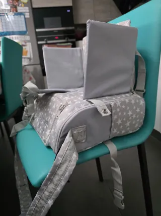 Trona portátil convertible en bolso Jane estrellas