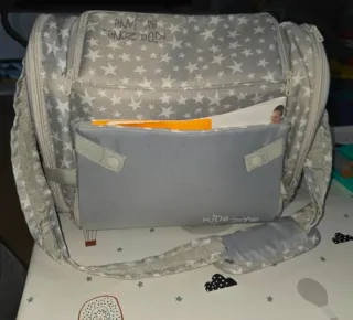 Trona portátil convertible en bolso Jane estrellas