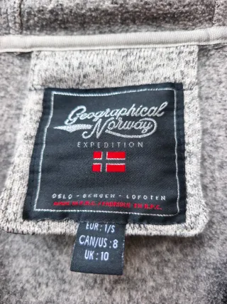 Chaqueta Geographical Norway Gris Talla S