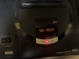 Consola Sega Mega Drive I Negra