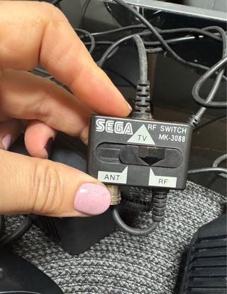 Consola Sega Mega Drive I Negra