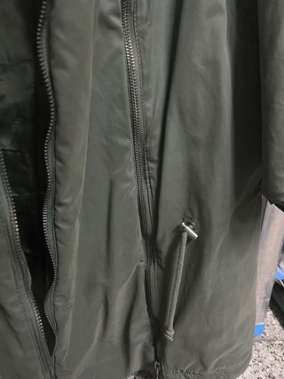 Chaqueta premamá 2 en 1 verde oliva/caqui