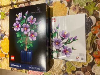 Istruzioni e scatola set lego botanicals 10372
