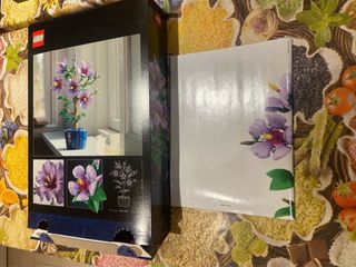 Istruzioni e scatola set lego botanicals 10372