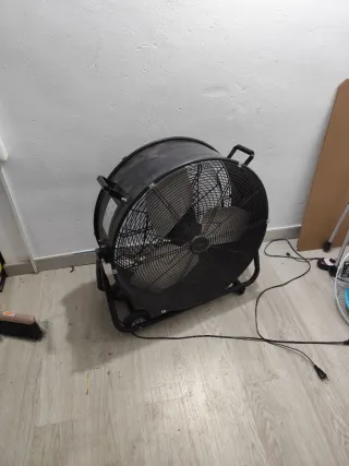 Ventilador Industrial Equation Negro 330W